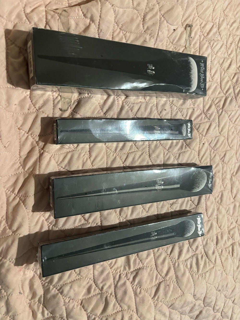 Makeup Brush Set - Black Soft Powder & Blending Brushes
